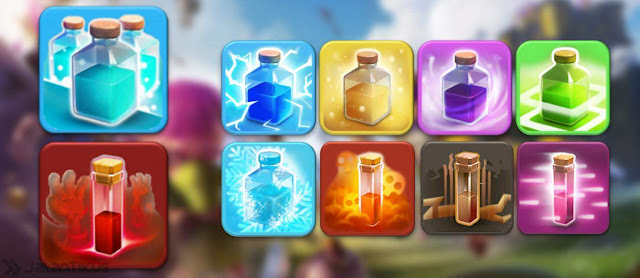 Spell yang Ada di Clash of Clans Spell yang Ada di Clash of Clans