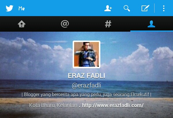Segmen ERAZ FADLI bersama Twitter @erazfadli