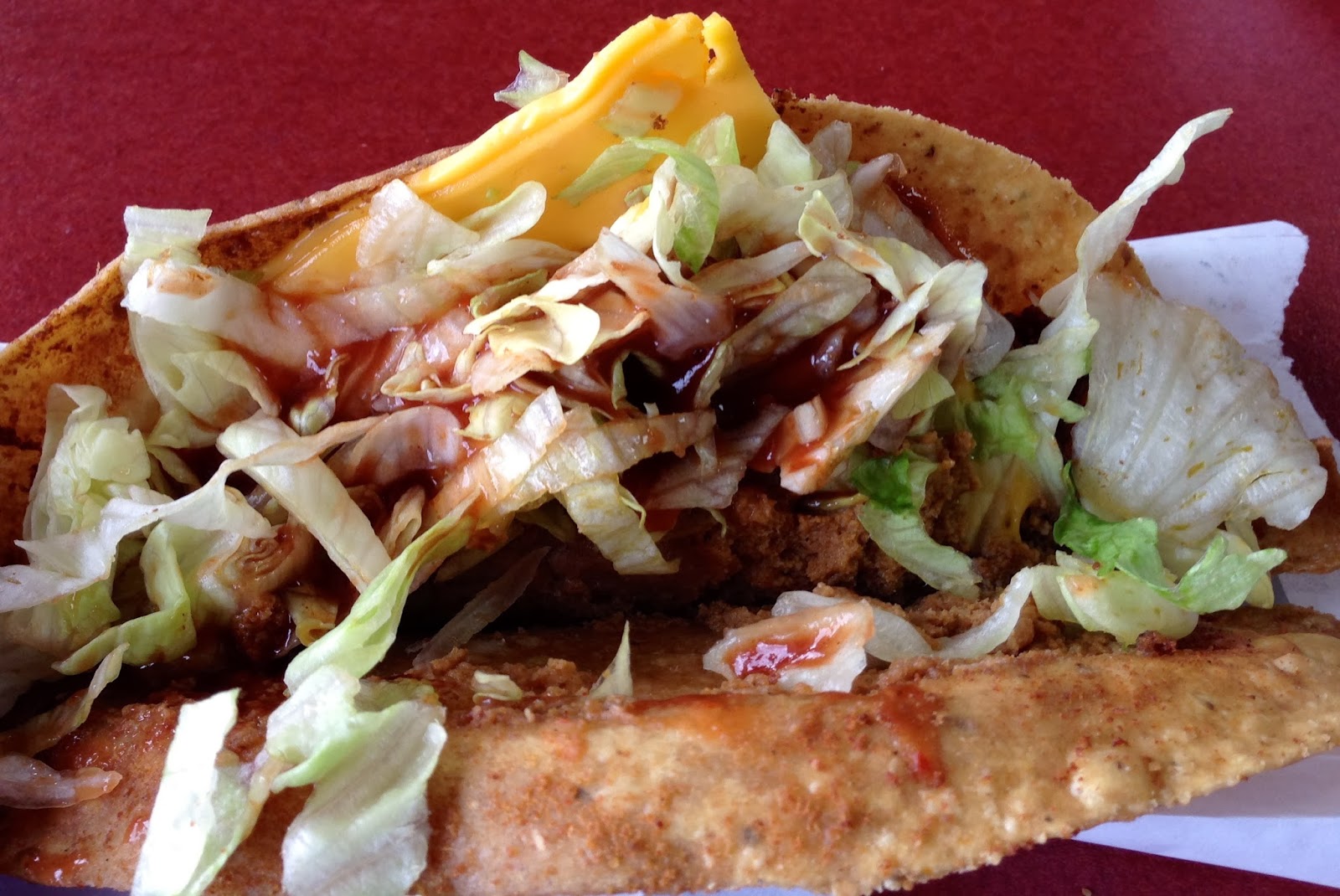 GREAT EATS HAWAII JACK IN THE BOX MONSTER TACO