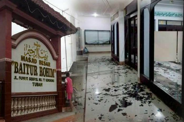 `saya siap mati` Pelaku yang Merusak Masjid di Tuban