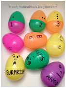 I just ordered these plastic Easter eggs in bulk on Amazon. preschool easter eggs matching game diy