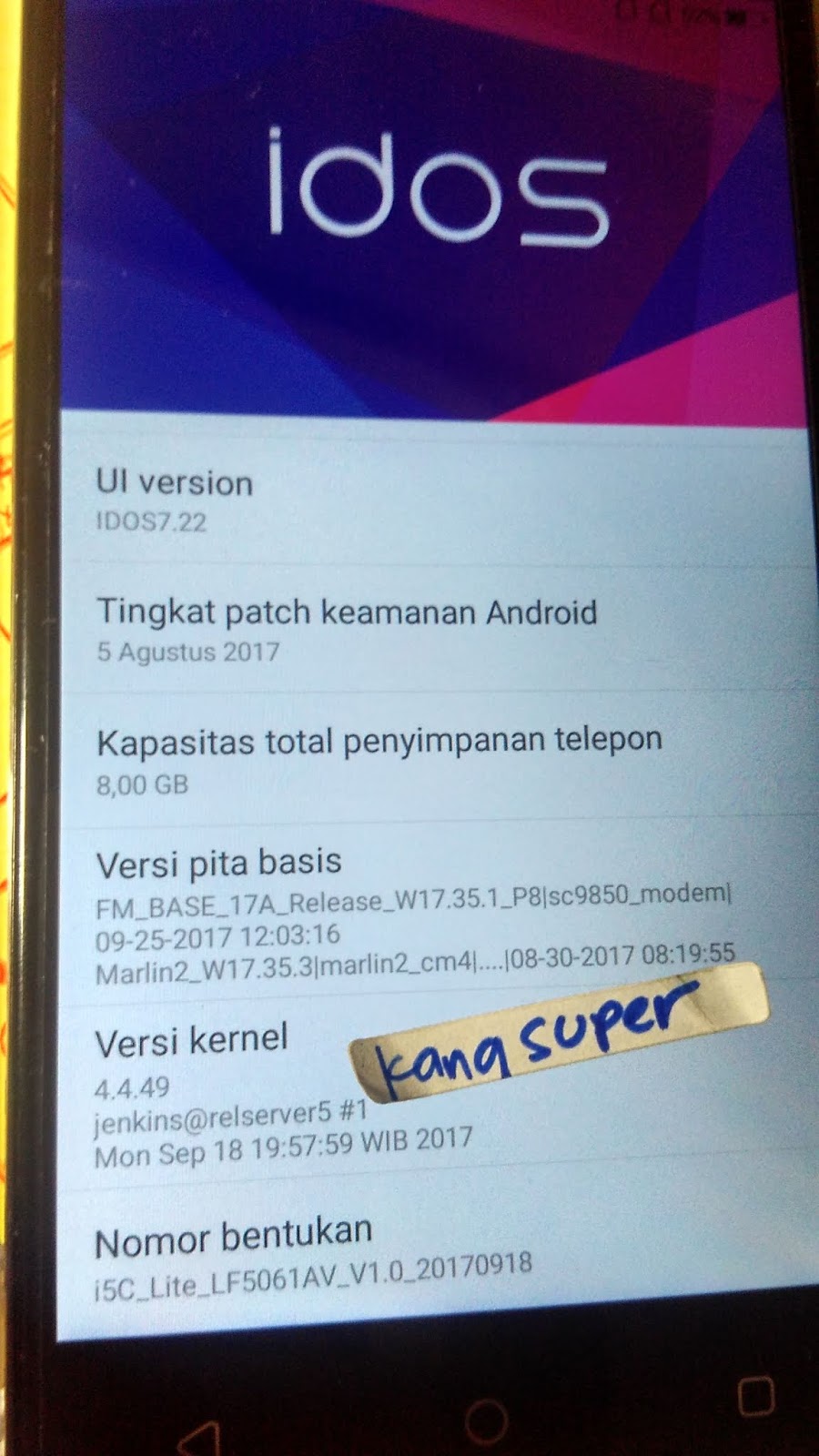 Flash &amp; Bypass FRP Advan i5C Lite &amp; i5C DUO PAC File