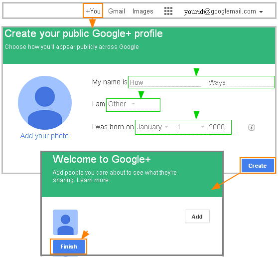 구글플러스 사용법: 구글플러스(Google+) 계정 만들기