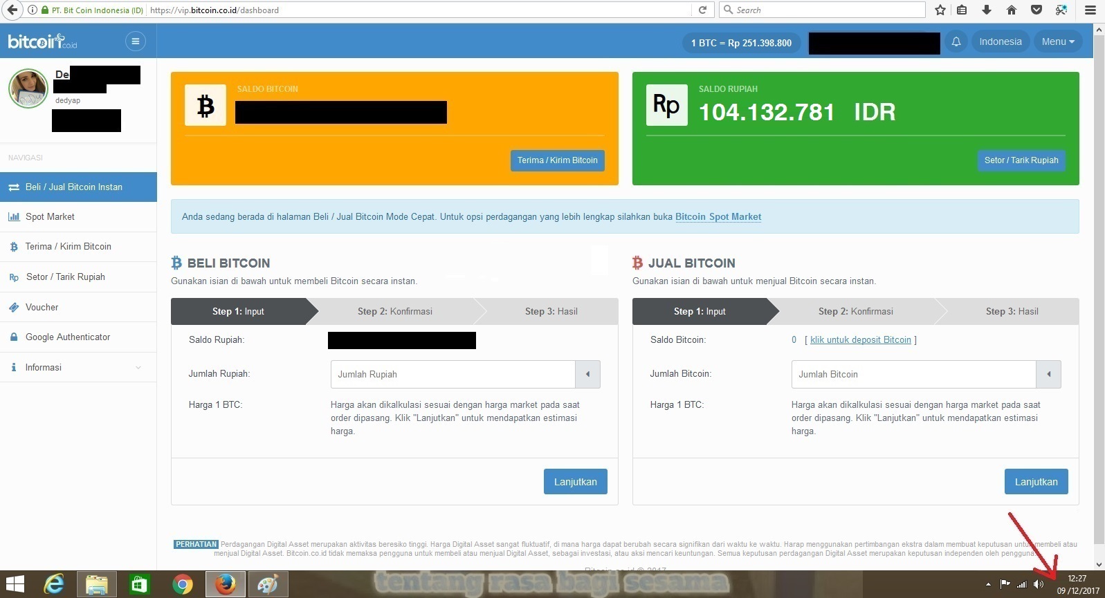 Comerciant bitcoin faptele