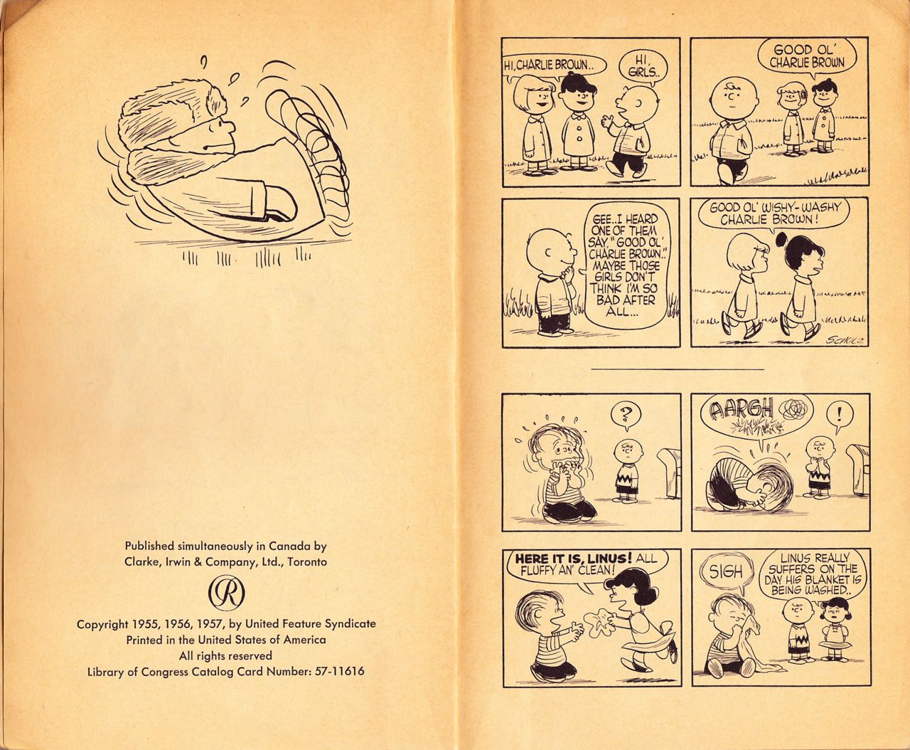 Sundry Collectibles Peanuts Reprint Books Good Ol' Charlie Brown