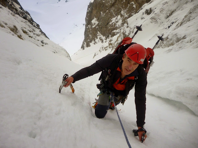 Pirinoes/Vignemale:Couloir de Gaube