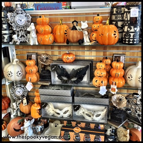 The Spooky Vegan Halloween 2016 at Homegoods