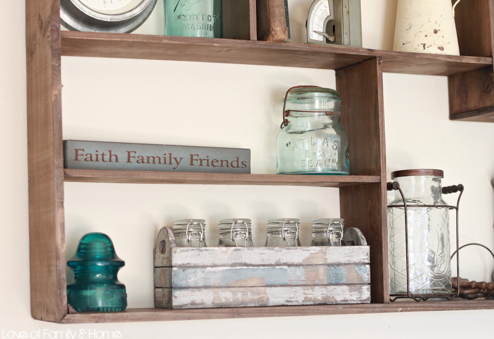 Shelf Vignette Archives Love Of Family Home The Shelf Is Hanging Above Board Batten Wall In My Living Room Where Craigslist Dresser Going Btw I Finished It Before Left For Blissdom