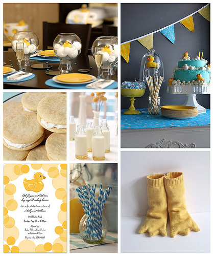 Oh One Fine Day: RUBBER DUCKY BABY SHOWER