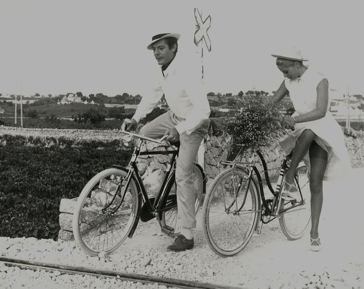 Interesting Vintage Photos of Famous People on Bicycles 