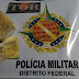 Homem é preso com 1,5 quilo de maconha em Ceilândia