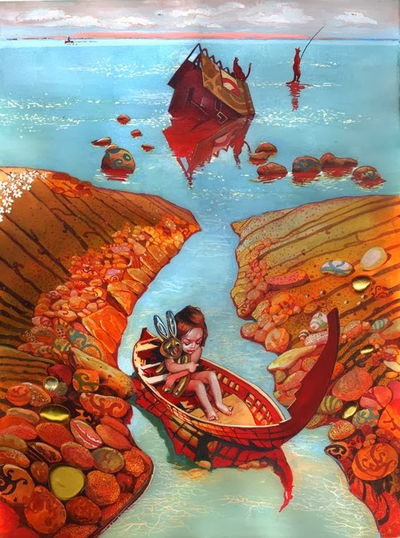 Lovely Paintings by Anna Baibakova Russian Painter