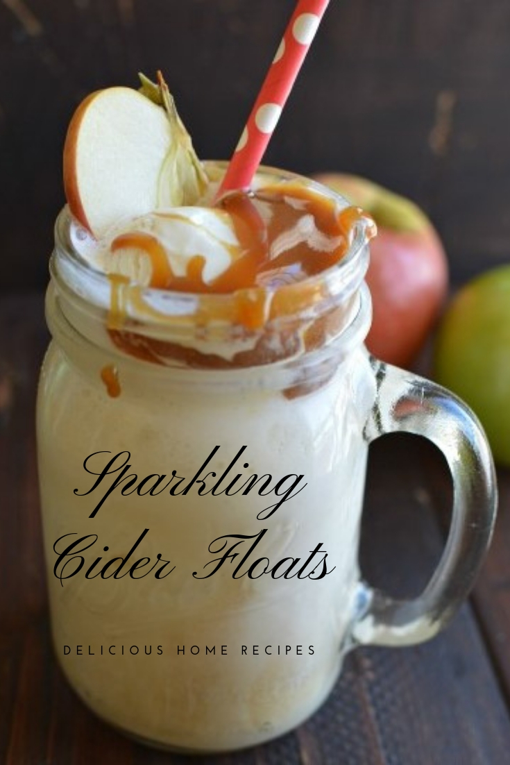 Sparkling Cider Floats Sparkling Cider Floats