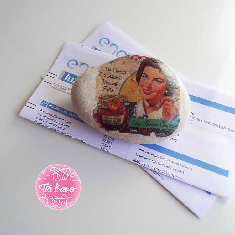Tía Keko y diy decorando piedras
