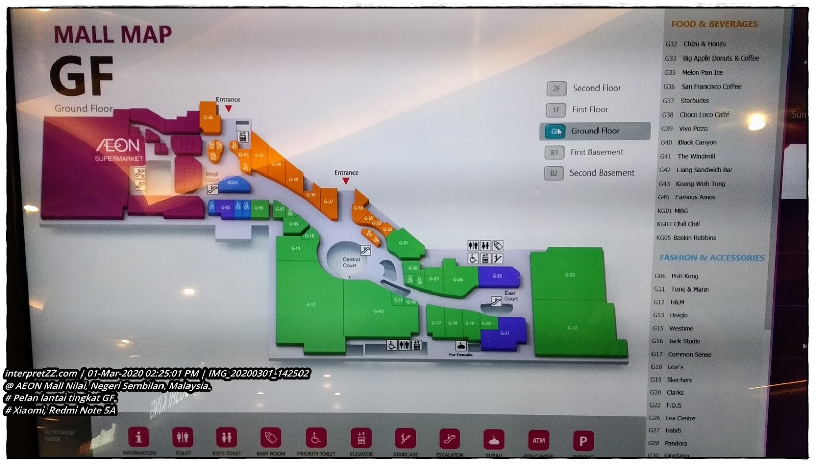AEON Mall Nilai Directory aeon-mall-nilai-directory