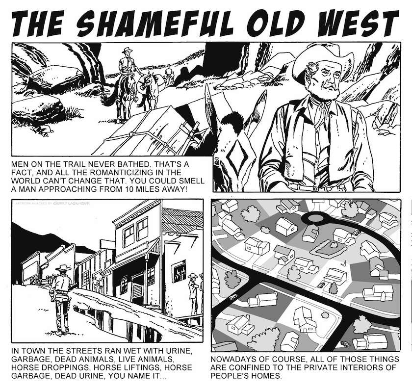 The shameful old West Thrilling Grief comedy blog