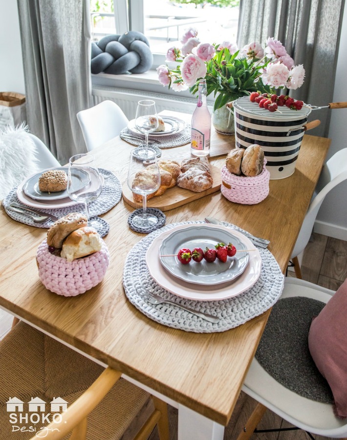 Estilo escandinavo con guiños en color pastel