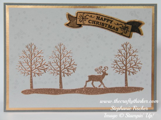 Stampin Up, #thecraftythinker, Totally Trees, Christmas Card, Xmas, Stampin Up Australia Demonstrator, NSW