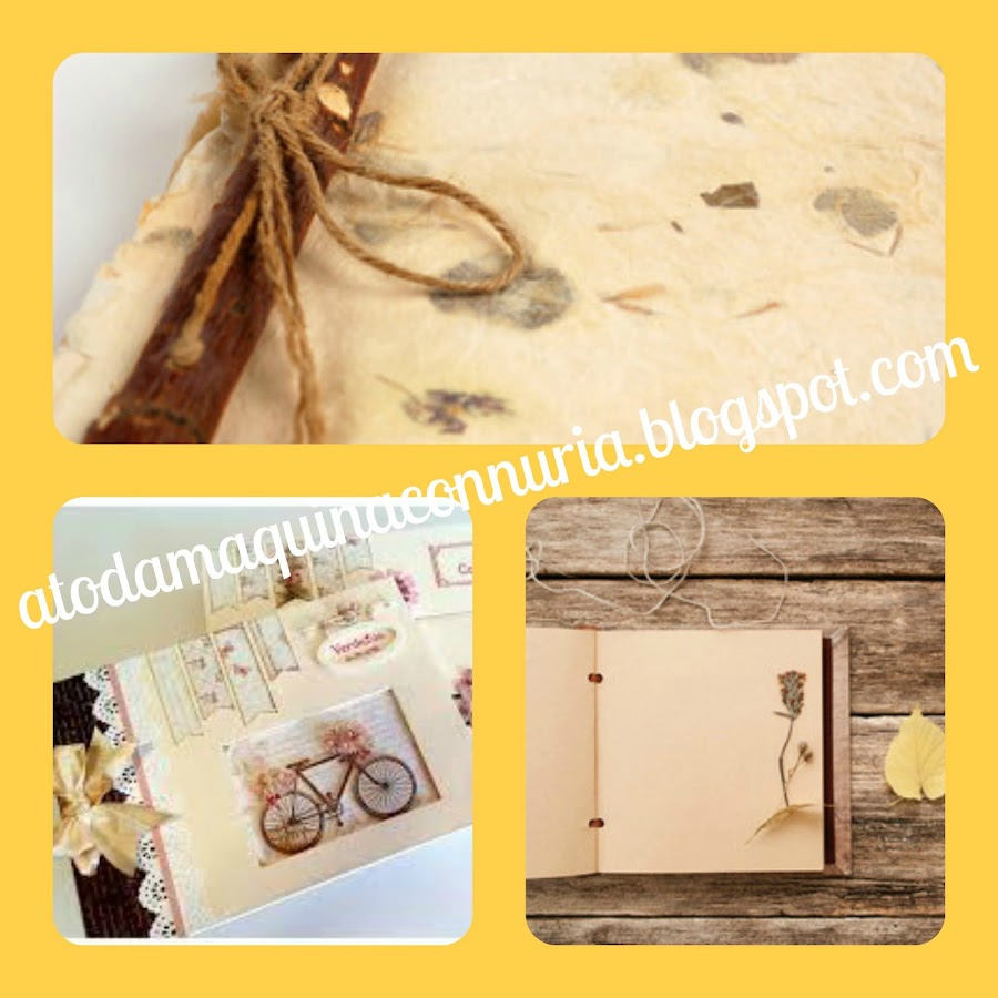 encuadernación cosida con cordón o lazo para álbum de scrapbooking