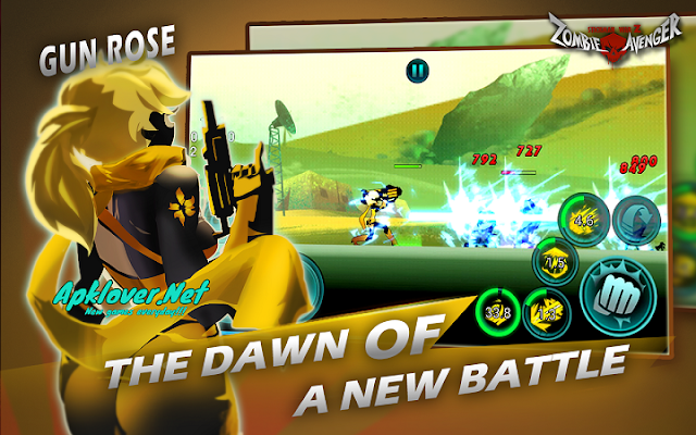 Zombie Avengers Stickman War Z MOD APK Unlimited Money Zombie Avengers Stickman War Z MOD APK