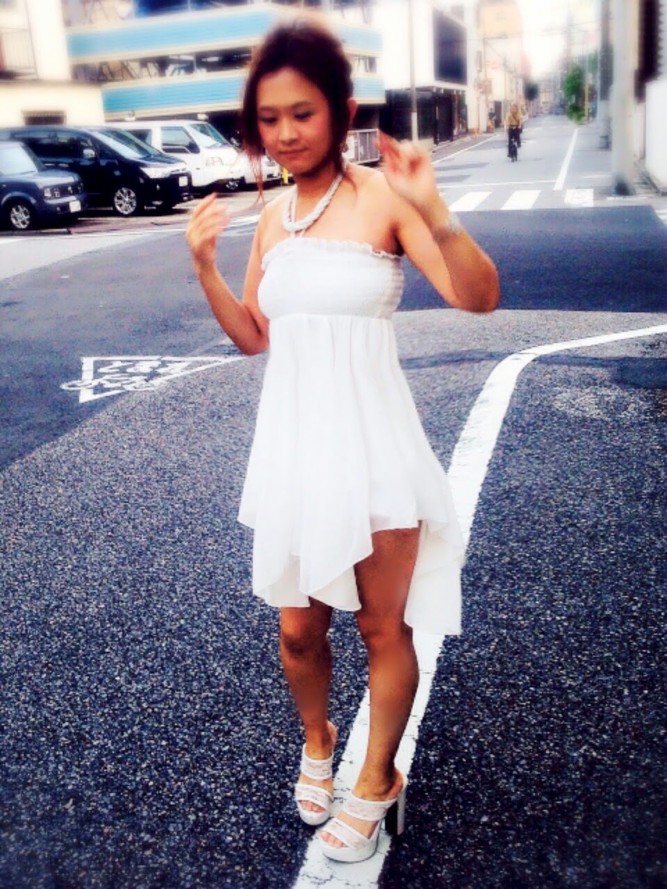 Daisy shares Looks: Id?�e tenue : Le blanc en valeur