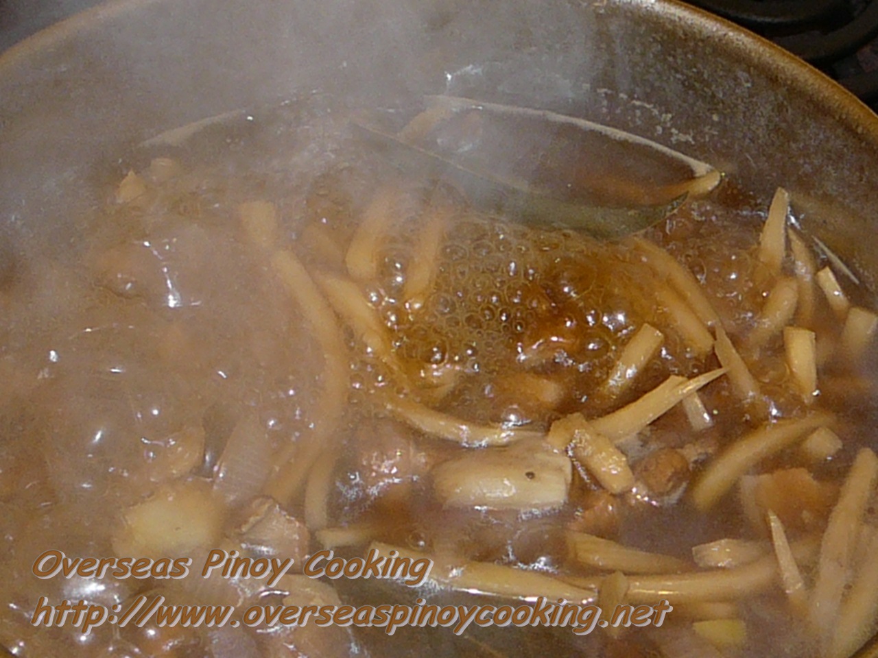 Adobong Labong, Bamboo Shoot Adobo