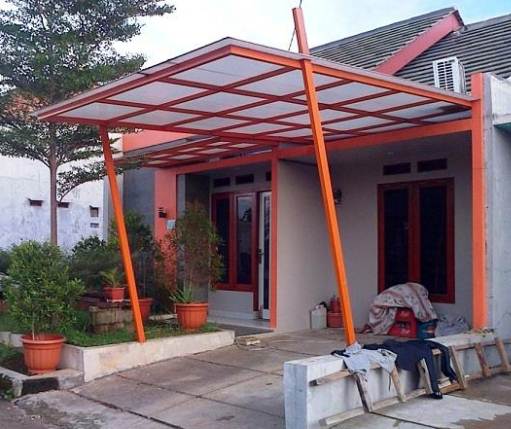 Model Kanopi Depan Rumah Minimalis Paling Populer Tahun Ini Rumah Minimalis