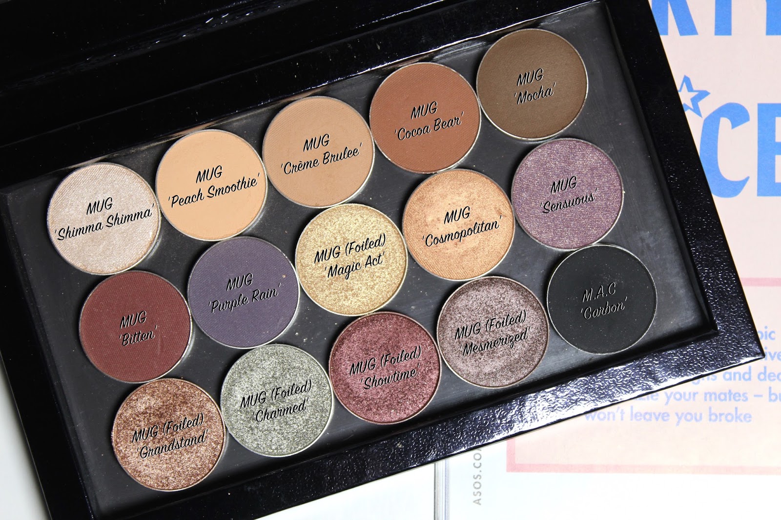 What's In My Medium Z Palette KMC Beauty KMC BEAUTY