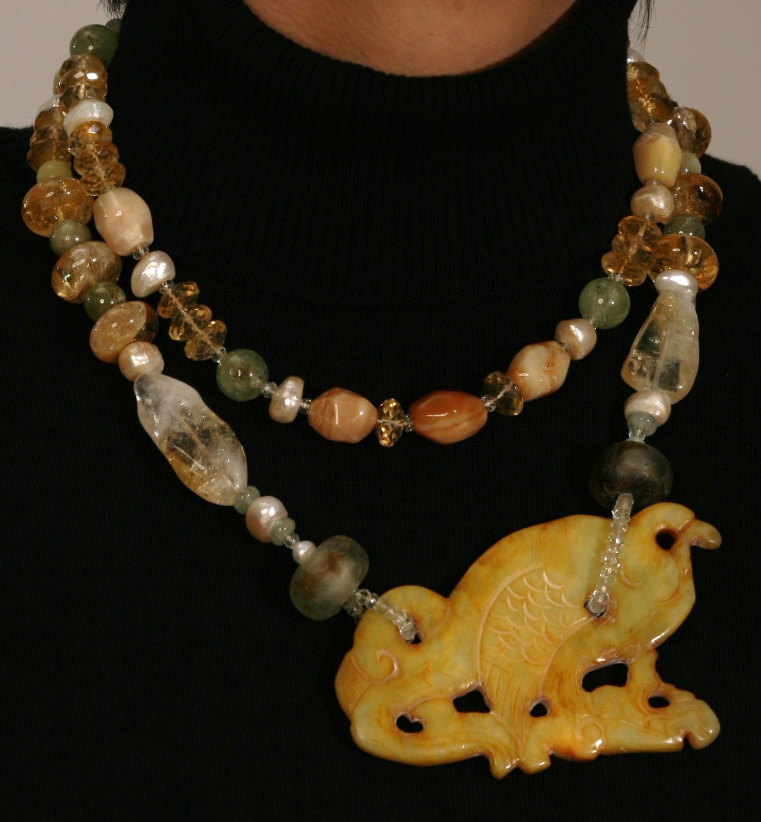 Artist Pamela Hunt Lee Mah Jongg Jewelry.