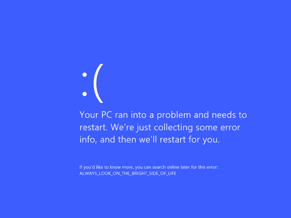 Can your pc. Your PC Ran into a problem. BSOD отвал. Your PC Ran into a problem and needs to restart. Your PC Ran.
