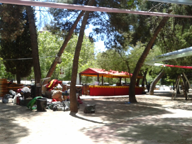 Mercado Goyesco en el parque Calero de Ciudad Lineal