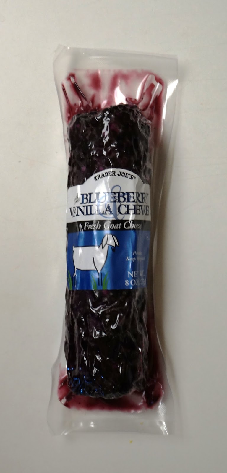 Exploring Trader Joe's Trader Joe's Blueberry Vanilla Chevre
