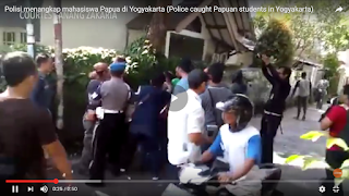 Video Penangkapan Mahasiswa Papua di Yogyakarta