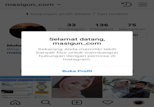Mengubah Akun Pribadi ke Profil Bisnis Instagrm Untuk Mengembangkan Bisnis Beralih ke Profil Bisnis Instagrm