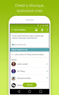 Fai domande anonime a chiunque grazie ad Kiwi Q&A la nuova applicazione per android che sta spopolando tra i giovani. 