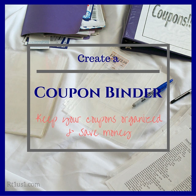 How to make a Coupon Binder How to make a Coupon Binder