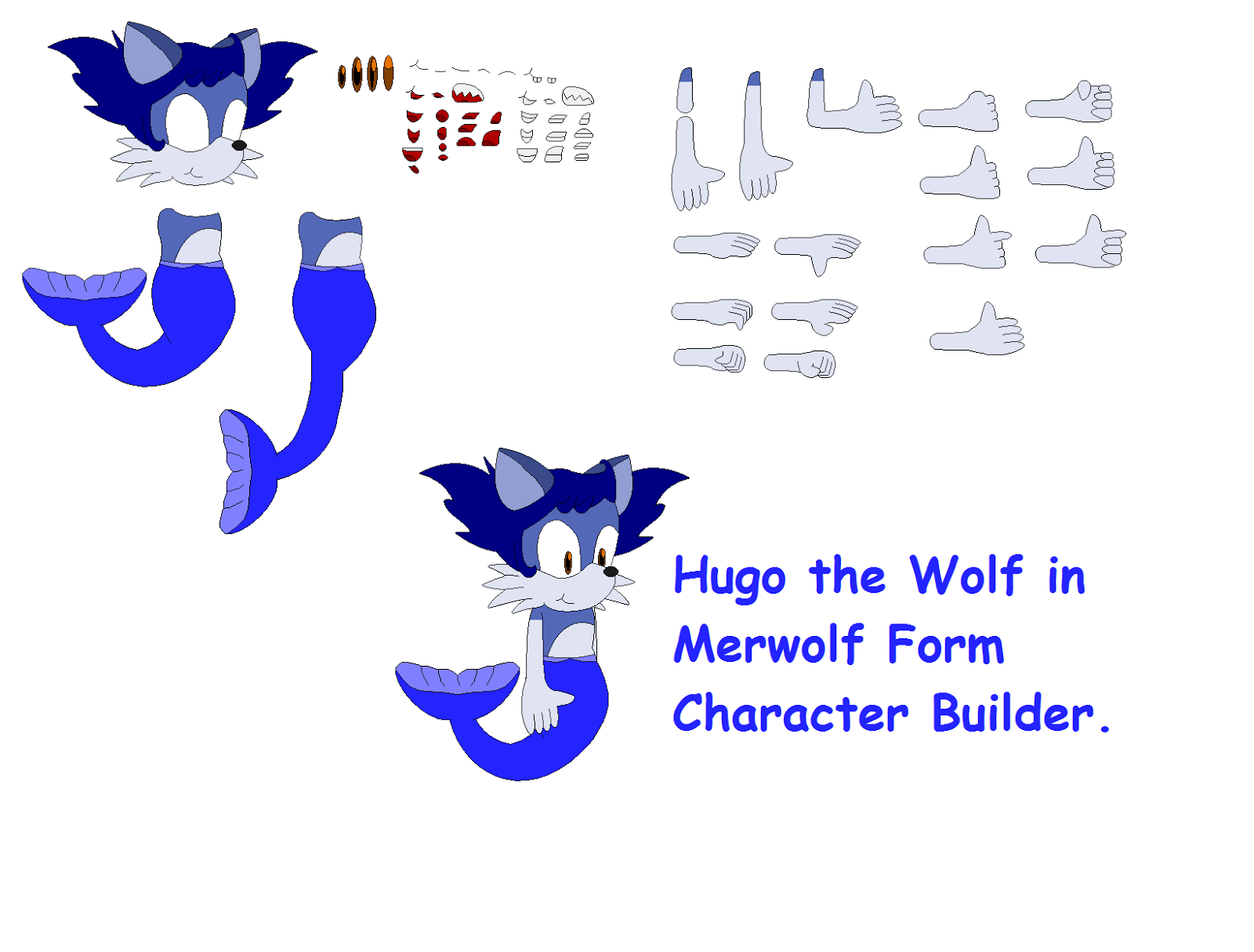 concept art blog hugo in merwolf form character builder