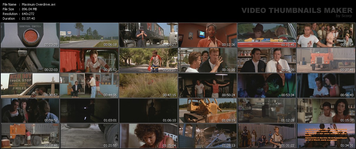 Movies Collection Maximum Overdrive [1986]