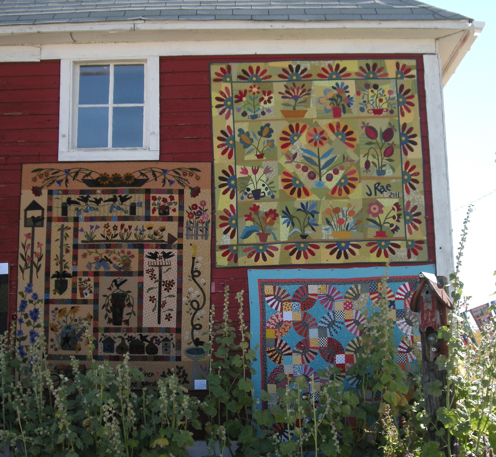 Quilty Folk: A Few Buggy Barn Quilt Show Pictures