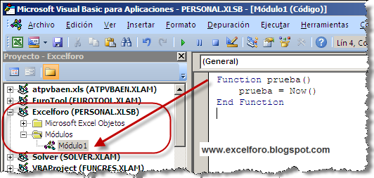 Libro de macros personal en Excel (Personal.xlsb). | EXCEL ...