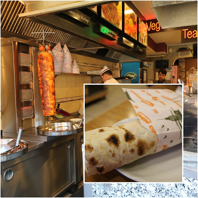 One of the most popular local food called Kebab in Turkey which is wrapped with lettuce and meat with the bread One of the most popular local food called Kebab in Turkey which is wrapped with lettuce and meat with the bread