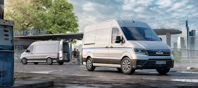 MAN eTGE Panel Van (2018) Front Side MAN eTGE Panel Van (2018) Front Side