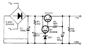Build a Low Ripple Power Supply Circuit Diagram | Electronic Circuit Diagrams & Schematics