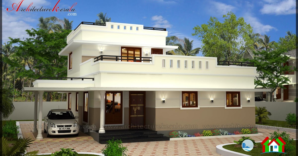 Low Cost 3 Bedroom Kerala House Plan With Elevation Free Kerala Home 