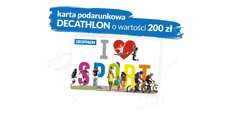 Wygraj bon o wartości 200 zł do sklepu Decathlon Konkurs