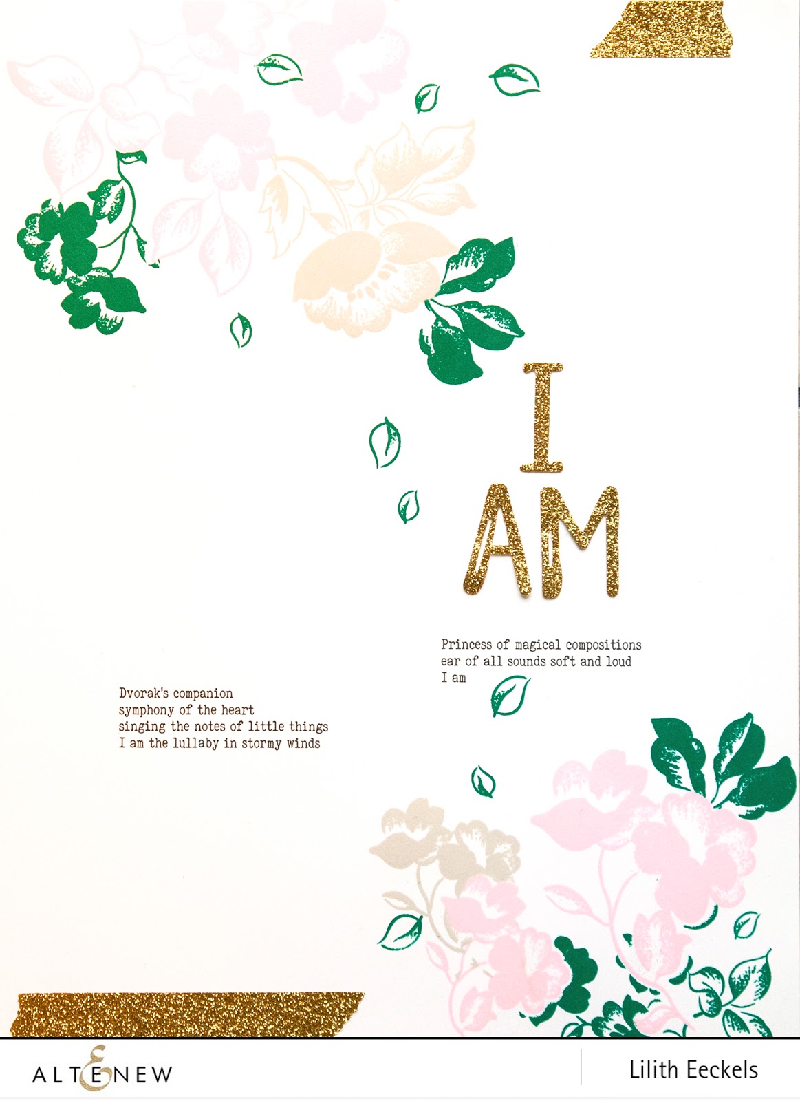 Lilith's scrapbooking venture Altenew Stamps/Dies/Die Cutting Machine