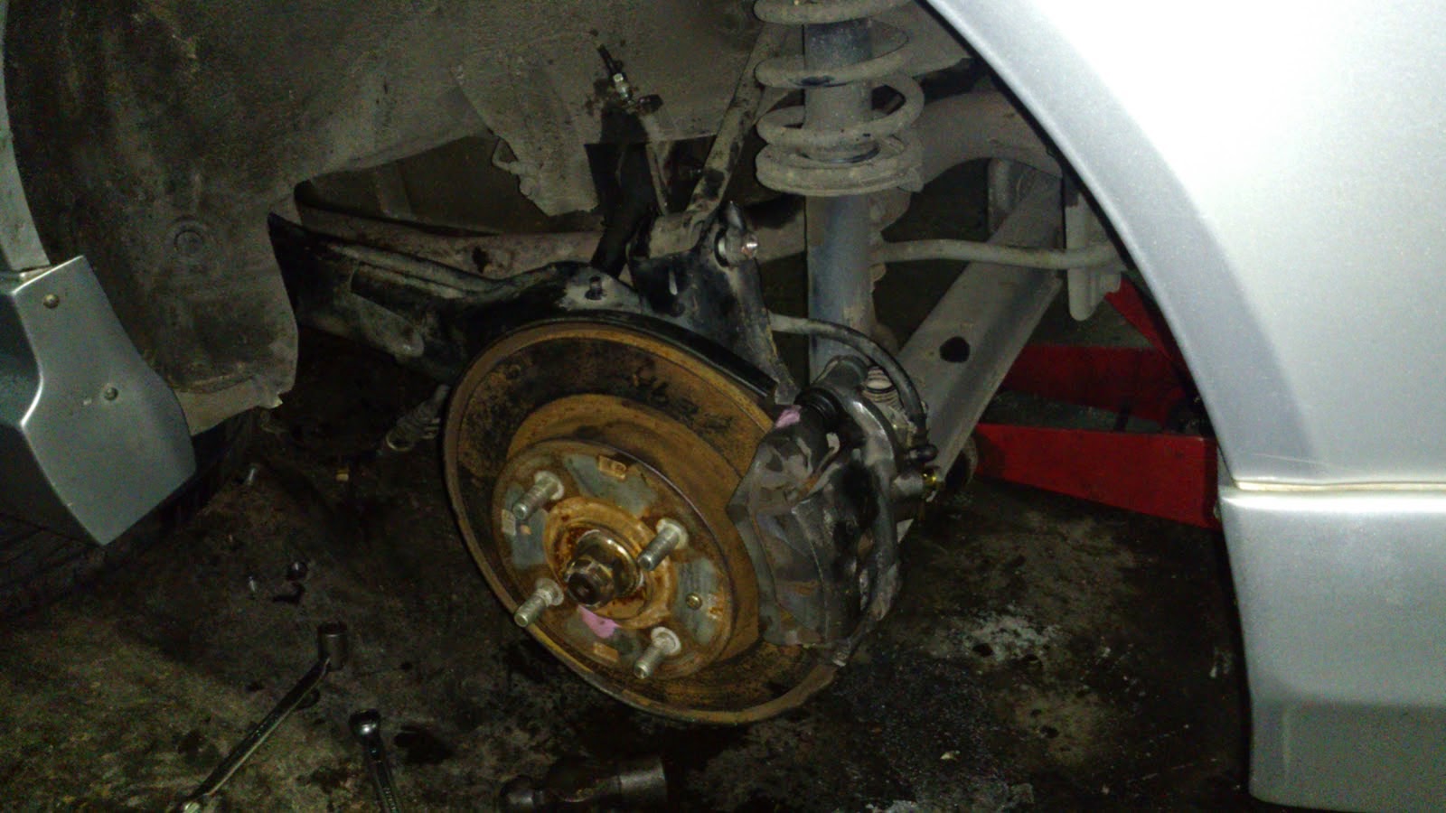 SMHJ BRAKE DRUM TUKAR DISC BRAKE..