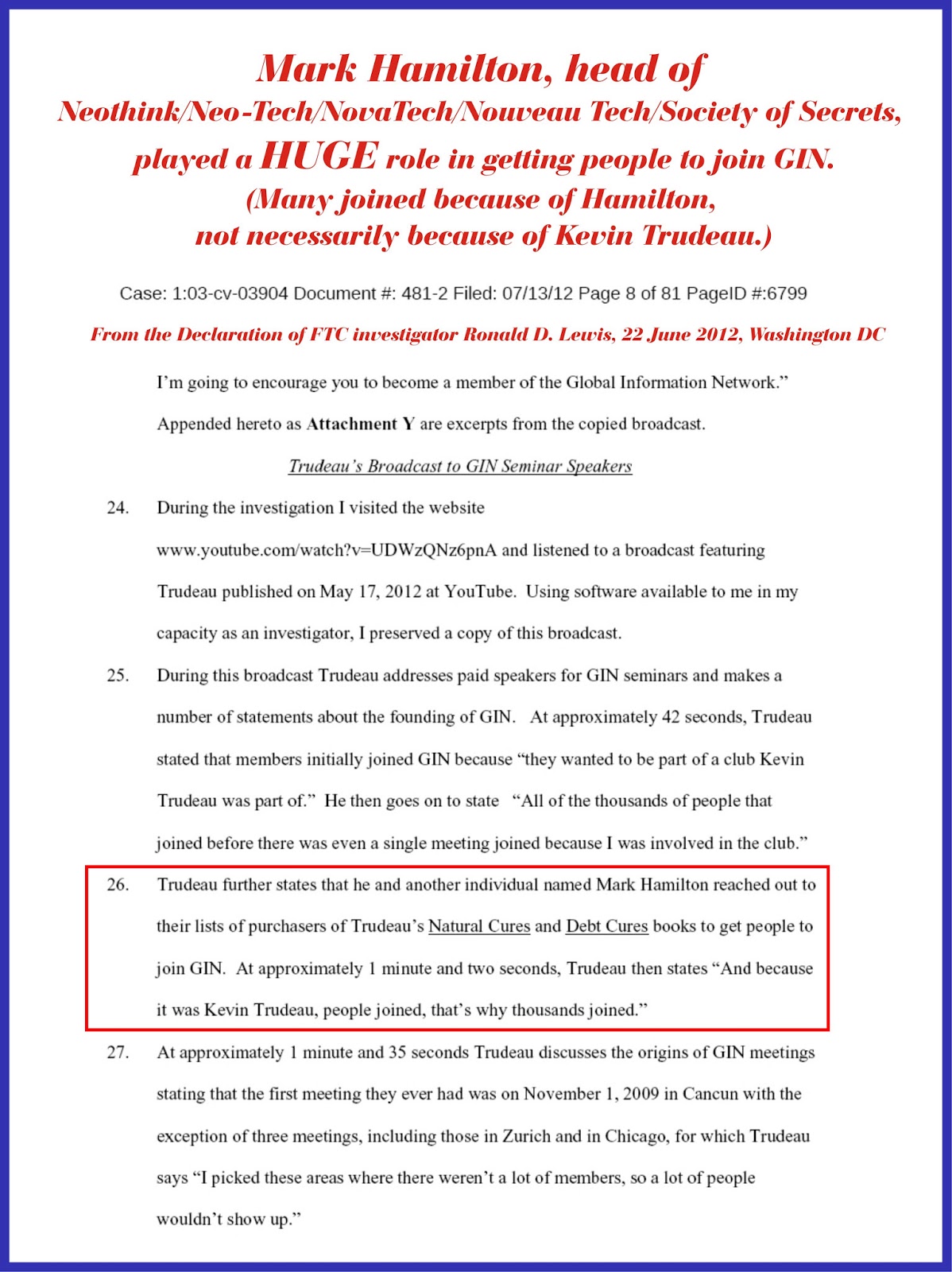Kevin Trudeau Natural Cures Revealed Kevin Trudeau Natural Cures Revealed