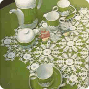 Centro de Mesa Ovalado a Crochet o Ganchillo Centro de Mesa Ovalado a Crochet o Ganchillo