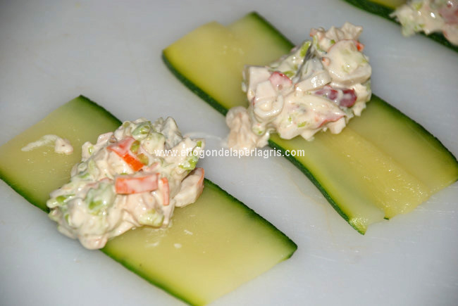 Rellenar calabacines Rellenar calabacines